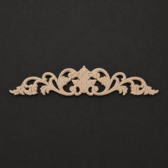 Grand Scroll Pediment Centerpiece - Scrolls & Flourishes