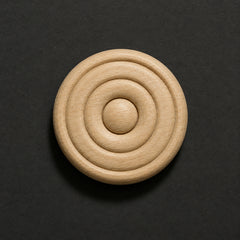 Concentric Ring Medallion Button (Pack of 3) - Arts & Crafts