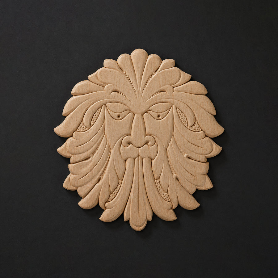 Gothic Green Man Medallion - Gothic