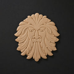 Gothic Green Man Medallion - Gothic