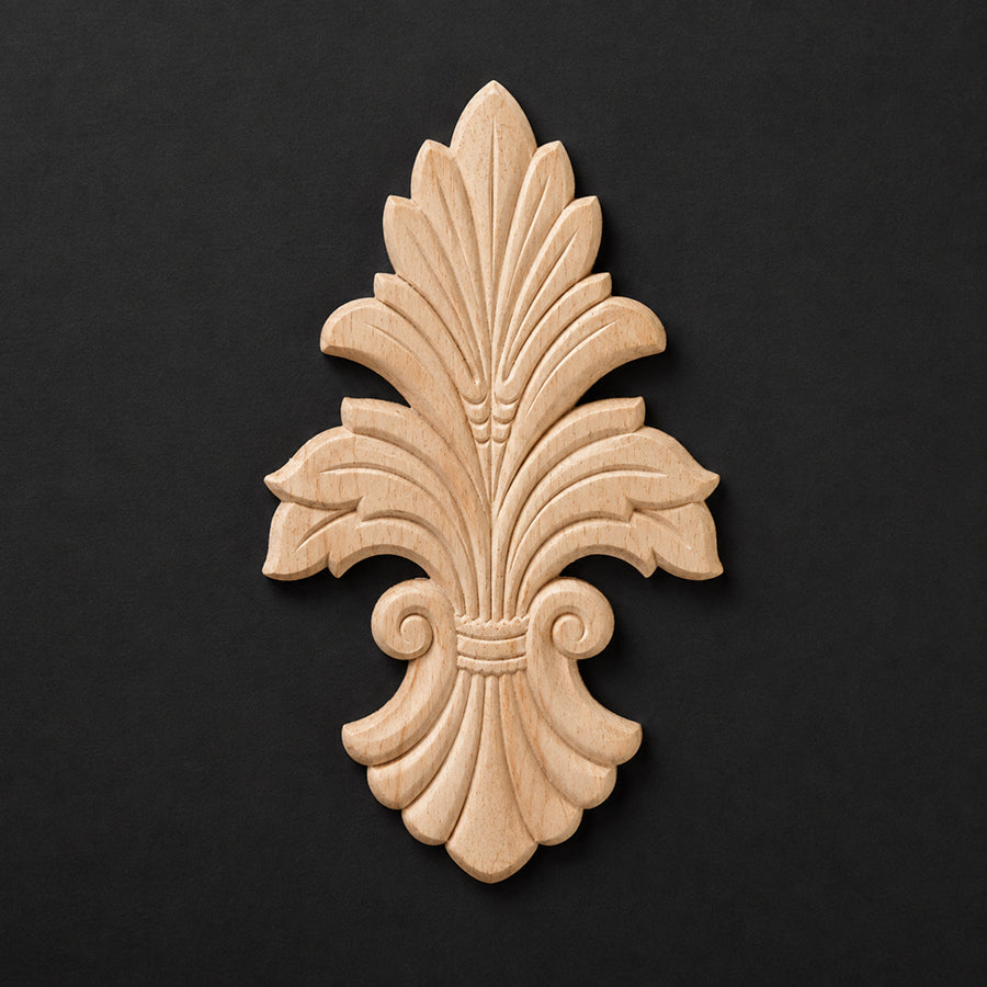 Grand Acanthus Leaf Finial - Pedestals & Crests