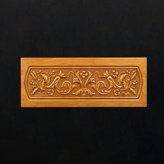 Floral Scroll Border Inlay Plaque - Inlay Plaques