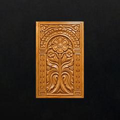 Floral Tree Arch Inlay Plaque - Inlay Plaques